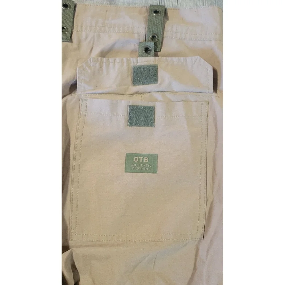 OTB One Tough‎ Brand Mens 30x32 Surplus Cargo Tan Lightweight Pant Vtg